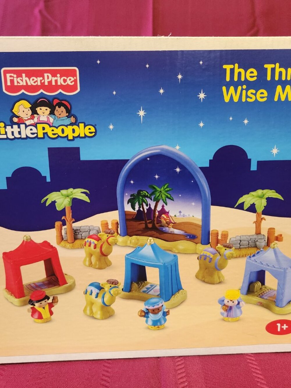 Fisher-Price Little People “The Three Wise Men” Nativity Set N6011 - Picture 2 of 10